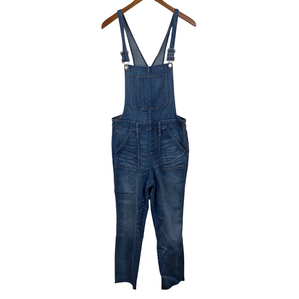 Madewell Skinny Overalls in Kemp‎ Wash Size Large